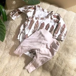 Kate Quinn leggings and bodysuit.